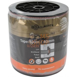 Ruban TurboStar 40mm blc 100m | GALLAGHER Ruban TurboStar 40mm blc 100m | GALLAGHERPR#854205