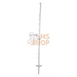 Piquet de clôture, polypropylène, standard 120 cm blanc DS (10x) | FARMA Piquet de clôture, polypropylène, standard 120 cm blanc