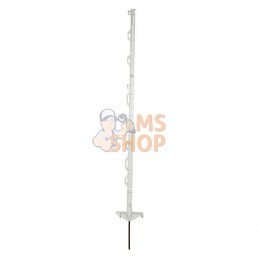 Piquet de clôture, polypropylène, standard 90 cm blanc DS (10x) | FARMA Piquet de clôture, polypropylène, standard 90 cm blanc D