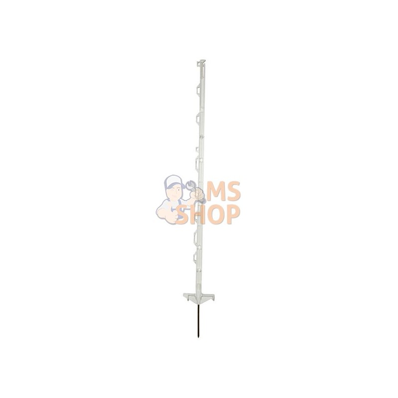 Piquet de clôture, polypropylène, standard 90 cm blanc DS (10x) | FARMA Piquet de clôture, polypropylène, standard 90 cm blanc D