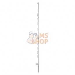 Piquet de clôture, polypropylène, Eco 120 cm blanc SS (10x) | FARMA Piquet de clôture, polypropylène, Eco 120 cm blanc SS (10x) 