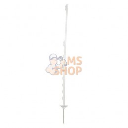 Piquet de clôture, polypropylène, standard 130 cm blanc DS (10x) | FARMA Piquet de clôture, polypropylène, standard 130 cm blanc