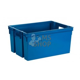 Bac bleu 50L 560x295x410mm EDA | EDA Bac bleu 50L 560x295x410mm EDA | EDAPR#863453