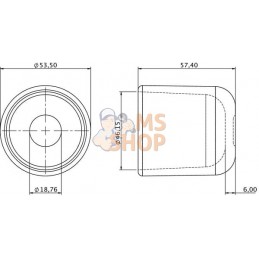 Verre de pompe d'alimentation p/ Perkins | UNBRANDED Verre de pompe d'alimentation p/ Perkins | UNBRANDEDPR#851064