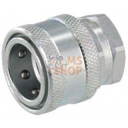 Raccord rapide F 3/8" acier | UNBRANDED Raccord rapide F 3/8" acier | UNBRANDEDPR#779063