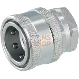 Raccord rapide F 3/8" acier | UNBRANDED Raccord rapide F 3/8" acier | UNBRANDEDPR#779063