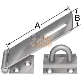 Verrou à cadenas 100mm 1pc | UNBRANDED Verrou à cadenas 100mm 1pc | UNBRANDEDPR#905337
