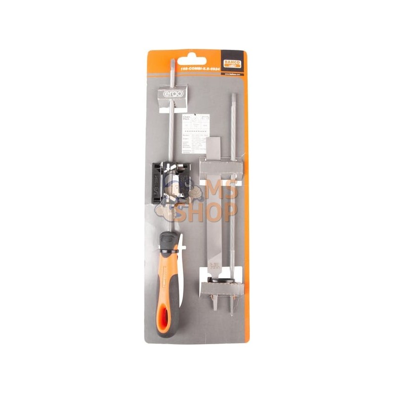 Kit d'affûtage + gabarit 5,5mm | BAHCO Kit d'affûtage + gabarit 5,5mm | BAHCOPR#693324 Kit d'affûtage + gabarit 5,5mm | BAHCO Kit d'affûtage + gabarit 5,5mm | BAHCOPR#693324