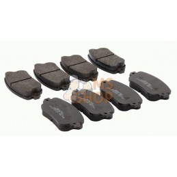 Jeu de 8 sabots de frein | GOPART Jeu de 8 sabots de frein | GOPARTPR#661536