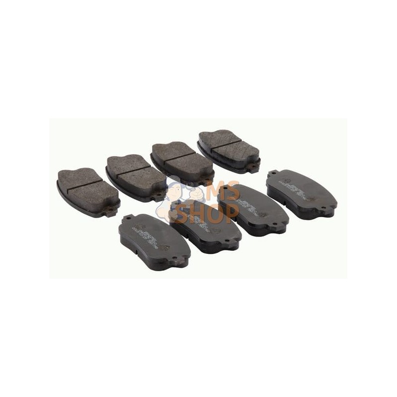 Jeu de 8 sabots de frein | GOPART Jeu de 8 sabots de frein | GOPARTPR#661536