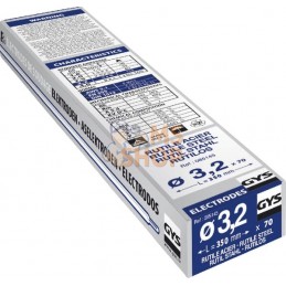 Électr. rutil 3,2x350mm (70x) | GYS Électr. rutil 3,2x350mm (70x) | GYSPR#510180