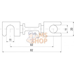 Assortiment de fusible 300A longueur 82mm Gys | GYS Assortiment de fusible 300A longueur 82mm Gys | GYSPR#896324