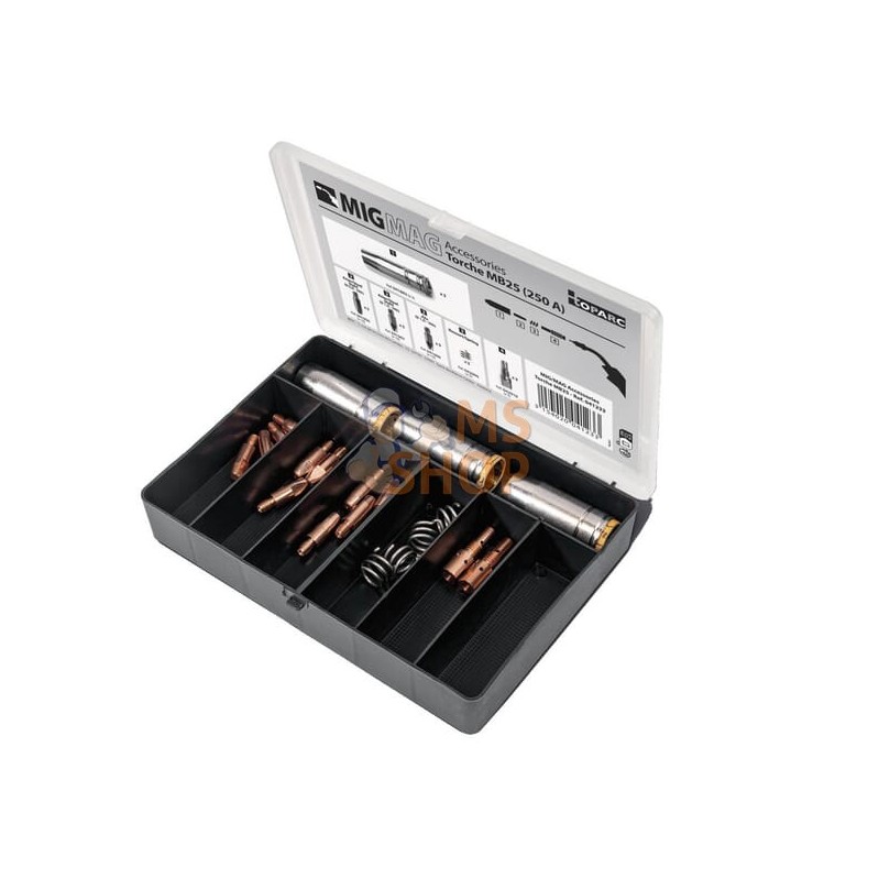Coffret torche MB25 (MIG 250A | GYS Coffret torche MB25 (MIG 250A | GYSPR#510280