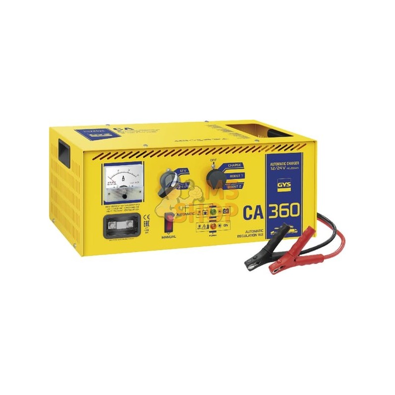 Chargeur de batterie CA360 | GYS Chargeur de batterie CA360 | GYSPR#896375 Chargeur de batterie CA360 | GYS Chargeur de batterie CA360 | GYSPR#896375