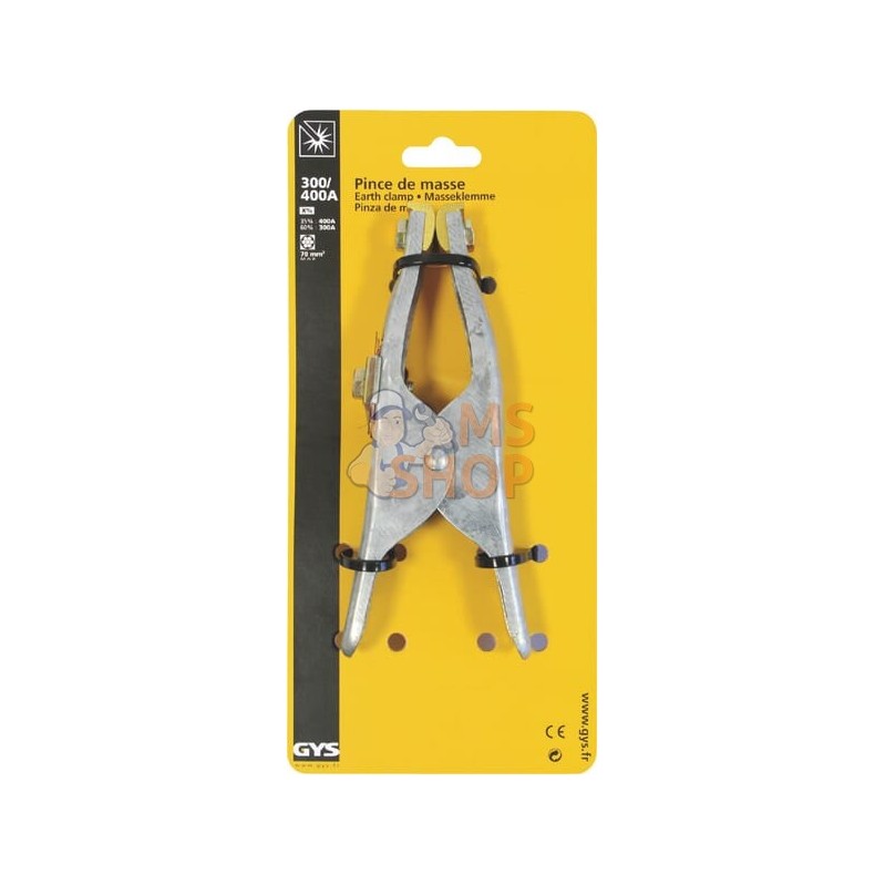 Pince de masse 300/400A | GYS Pince de masse 300/400A | GYSPR#510241