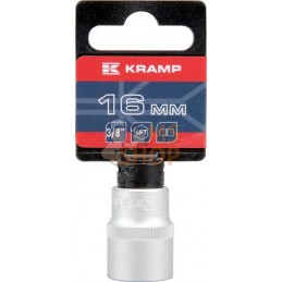 Douille 3/8" 6 pans 16 mm | KRAMP Douille 3/8" 6 pans 16 mm | KRAMPPR#566162