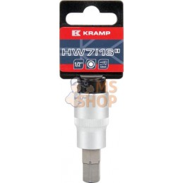 Douille de tournevis 1/2" Hex 7/16" | KRAMP Douille de tournevis 1/2" Hex 7/16" | KRAMPPR#565892