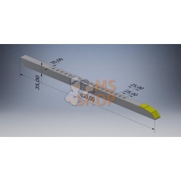 Carrelet carbure 35 p/G&B | KRAMP Carrelet carbure 35 p/G&B | KRAMPPR#775203