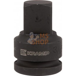 Adaptateur clé à chocs 3/4" x 1" | KRAMP Adaptateur clé à chocs 3/4" x 1" | KRAMPPR#565018