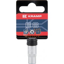 Douille 1/4"Torx E8 | KRAMP Douille 1/4"Torx E8 | KRAMPPR#566160