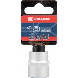 Douille 3/8" 6 pans 19 mm | KRAMP Douille 3/8" 6 pans 19 mm | KRAMPPR#566103