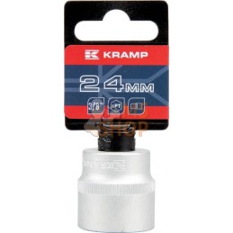 Douille 3/8" 6 pans 24 mm | KRAMP Douille 3/8" 6 pans 24 mm | KRAMPPR#566061