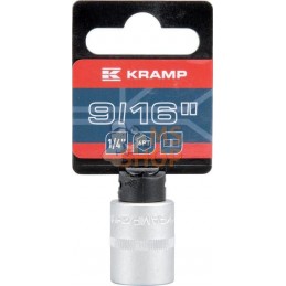 Douilles 1/4" 6 pans 9/16" | KRAMP Douilles 1/4" 6 pans 9/16" | KRAMPPR#566155