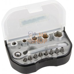 Jeu 14 douilles Mini 1/4" | KRAMP Jeu 14 douilles Mini 1/4" | KRAMPPR#564887