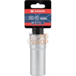 Douille longue 3/4" 6 pans 24 mm | KRAMP Douille longue 3/4" 6 pans 24 mm | KRAMPPR#565050