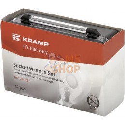 Jeu 47 douilles Mini 1/4" | KRAMP Jeu 47 douilles Mini 1/4" | KRAMPPR#564396
