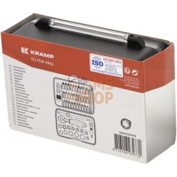 Jeu 47 douilles Mini 1/4" | KRAMP Jeu 47 douilles Mini 1/4" | KRAMPPR#564396