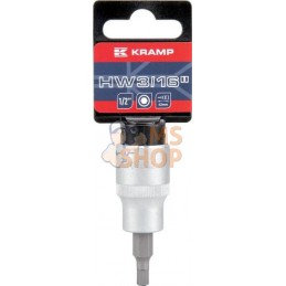 Douille de tournevis 1/2" Hex 3/16" | KRAMP Douille de tournevis 1/2" Hex 3/16" | KRAMPPR#565960