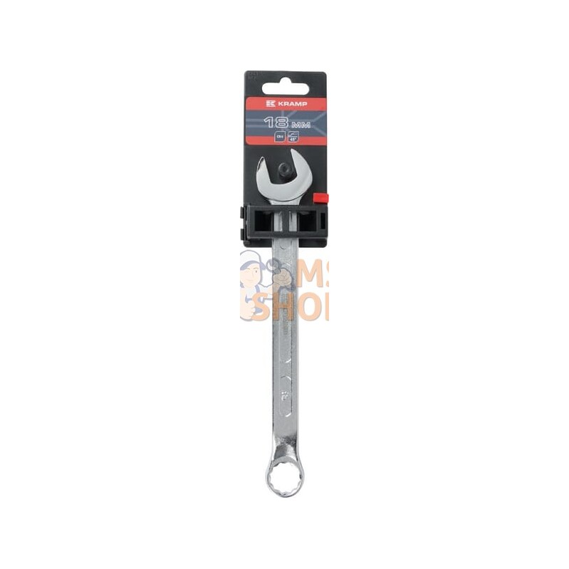 Clé mixte, 18 mm, Kramp | KRAMP Clé mixte, 18 mm, Kramp | KRAMPPR#565583 Clé mixte, 18 mm, Kramp | KRAMP Clé mixte, 18 mm, Kramp | KRAMPPR#565583