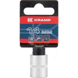 Douille 1/4" 6 pans 14 mm | KRAMP Douille 1/4" 6 pans 14 mm | KRAMPPR#566153