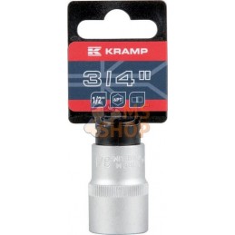 Douille 1/2" 6 pans 3/4" | KRAMP Douille 1/2" 6 pans 3/4" | KRAMPPR#566077