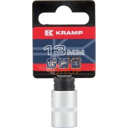Douille 1/4" 6 pans 13 mm | KRAMP Douille 1/4" 6 pans 13 mm | KRAMPPR#566170