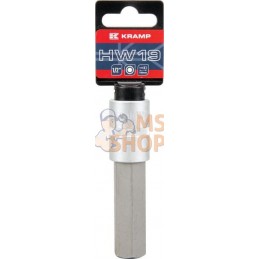 Douille de tournevis longue 1/2" Hex 19 mm | KRAMP Douille de tournevis longue 1/2" Hex 19 mm | KRAMPPR#565397