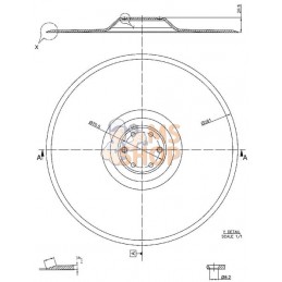 Disque 380x4 | KRAMP Disque 380x4 | KRAMPPR#981472