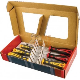 Jeu 6 tournevis écrous à fente/Phillips | KRAMP Jeu 6 tournevis écrous à fente/Phillips | KRAMPPR#564964