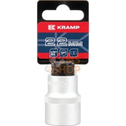 Douille 1/2" 6 pans 22 mm | KRAMP Douille 1/2" 6 pans 22 mm | KRAMPPR#566027