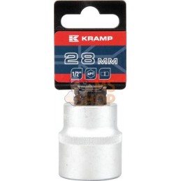 Douille 1/2" 6 pans 28 mm | KRAMP Douille 1/2" 6 pans 28 mm | KRAMPPR#565762