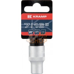 Douille 1/2" 6 pans 7/16" | KRAMP Douille 1/2" 6 pans 7/16" | KRAMPPR#566080