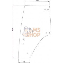 Glace de portière | KRAMP Glace de portière | KRAMPPR#463983