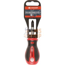 Tournevis cruciforme court PH2 x 38 mm | KRAMP Tournevis cruciforme court PH2 x 38 mm | KRAMPPR#565884