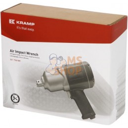 Clé à chocs pneumatique 3/4" 1768 Nm | KRAMP Clé à chocs pneumatique 3/4" 1768 Nm | KRAMPPR#563931