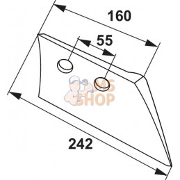 Soc de rasette mixte D p/G&B | KRAMP Soc de rasette mixte D p/G&B | KRAMPPR#462621