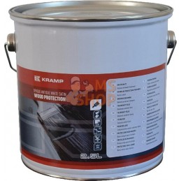 Peinture p. bois blanc.ant. 2,5L | KRAMP Peinture p. bois blanc.ant. 2,5L | KRAMPPR#842315