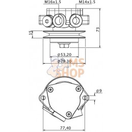 Pompe alimentation carburant | KRAMP Pompe alimentation carburant | KRAMPPR#650471