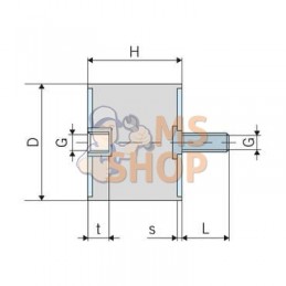 Silent bloc vibrations TYPE B | KRAMP Silent bloc vibrations TYPE B | KRAMPPR#799507