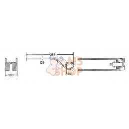 Dent de pirouette p/Stoll | KRAMP Dent de pirouette p/Stoll | KRAMPPR#565422